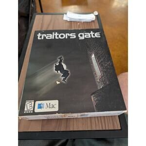 Traitors Gate MAC CD-ROM Game 🕵️ Stealth Adventure